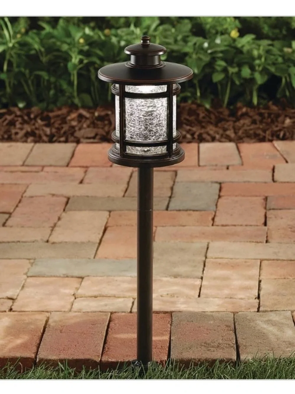 New Hampton Bay Birmingham Bronze Path Light